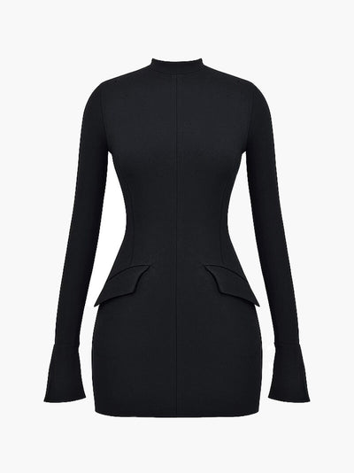 Seame - Adora Mini Dress black S
