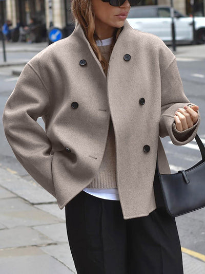 SEAME - Anja Oversized Jacket Grey S