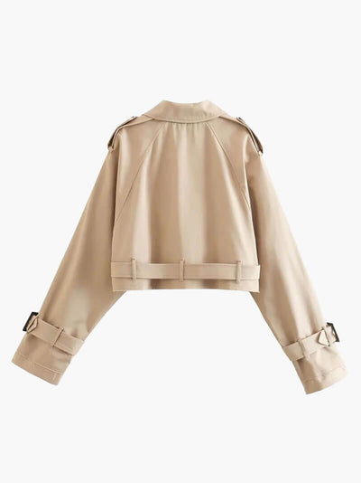 Seame - Blair Cropped Trenchcoat S