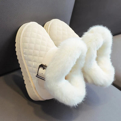 SEAME - Elise Toddler Snow Boots White 21