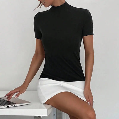 SEAME - Estelle Mini Dress Black White L