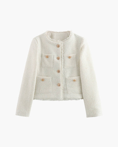 SEAME - Helena Vintage Jacket Creme XS