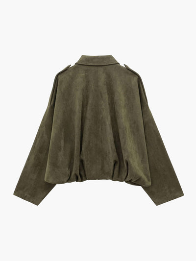 Seame - Lara Bomber Jacket Brown S