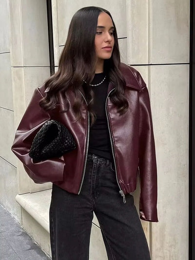 Seame - Romy leather Jacket S