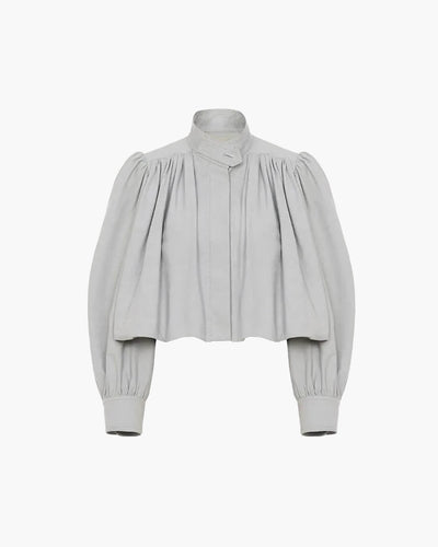 SEAME - Roxanna Trendy Women's Long Sleeve Trench Coat - Stylish All - Season Outerwear Grey S
