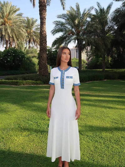 Seame - Sandra maxi dress S