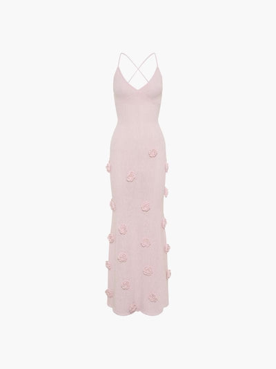 Seame - Sofia maxi dress Pink S