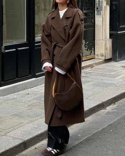 SEAME - Susan Autumn Winter Coat Brown S
