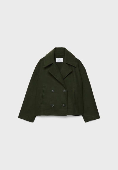 SEAME - Tatiana Coat Green M
