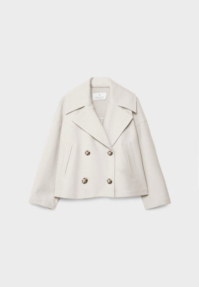 SEAME - Tatiana Coat White S