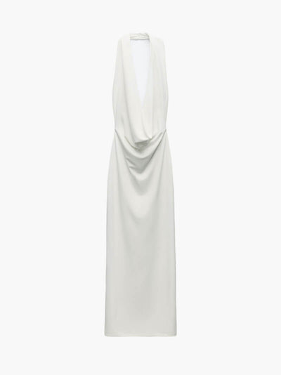 Seame - Venice Deep V - Neck Maxi Dress S