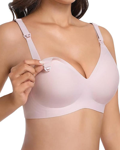 SEAME - Wireless Seamless Bra Pink M