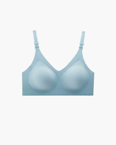 SEAME - Wireless Seamless T-shirt Bra Blue M